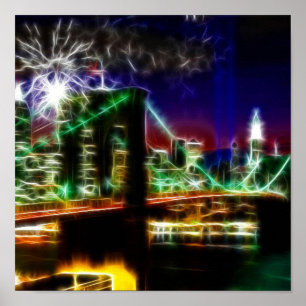 Brooklyn-Brücke Poster