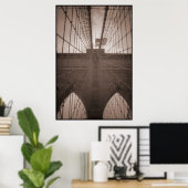 Brooklyn-Brücke Poster (Heimbüro)