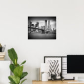 Brooklyn-Brücke Poster (Heimbüro)