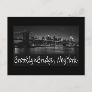 Brooklyn-Brücke Postkarte