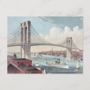 Brooklyn-Brücke Postkarte
