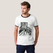 Brooklyn-Brücke - T - Shirt 1899 (Vorne ganz)