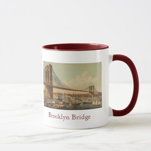 Brooklyn-Brücke Tasse (Rechts)