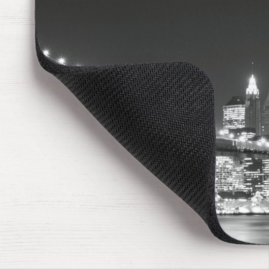 Brooklyn-Brücke und Manhattan-Skyline Mousepad (Ecke)