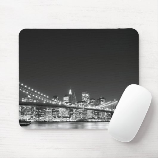 Brooklyn-Brücke und Manhattan-Skyline Mousepad (Mit Mouse)