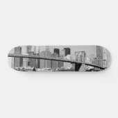 Brooklyn-Brücke und Manhattan-Skyline Skateboard (Horizontal)
