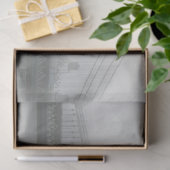 Brooklyn Brücke unter Nebel New York Seidenpapier (Geschenk)