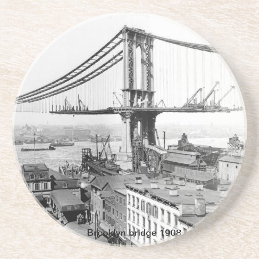 Brooklyn-Brücke Untersetzer (Vorne)