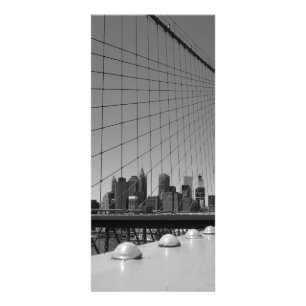 Brooklyn-Brücke Werbekarte