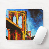 Brooklyn-Brücke zu Utopie 2009 Mousepad (Mit Mouse)