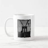 Brooklyn-Brücken-Foto Kaffeetasse (Links)