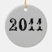 Brooklyn-Brücken-Foto-Verzierung 2 Keramikornament (Hinten)