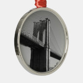 Brooklyn-Brücken-Foto-Verzierung Ornament Aus Metall (Rechts)