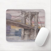 Brooklyn-Brücken-Mausunterlage Mousepad (Mit Mouse)