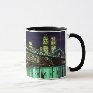 Brooklyn-Brücken-@ Nacht Tasse