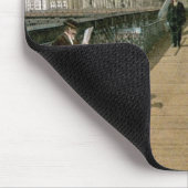 Brooklyn-Brücken-Promenade, New York City Mousepad (Ecke)