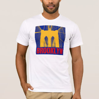 Brooklyn-Brücken-Silhouette T-Shirt
