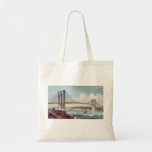 Brooklyn-Brücken-Tasche Tragetasche (Vorne)