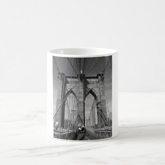 Brooklyn-Brücken-Tasse Kaffeetasse (Mittel)