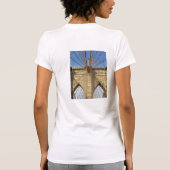 Brooklyn-Brücken-Turm T-Shirt (Rückseite)