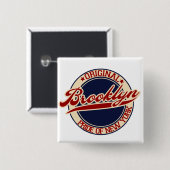 Brooklyn Button (Vorne & Hinten)