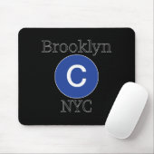 Brooklyn C Train Mousepad (Mit Mouse)