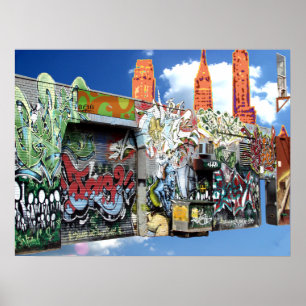 Brooklyn Collage Poster