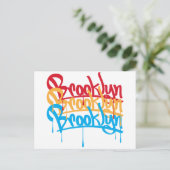 Brooklyn Colors Postkarte (Stehend Vorderseite)