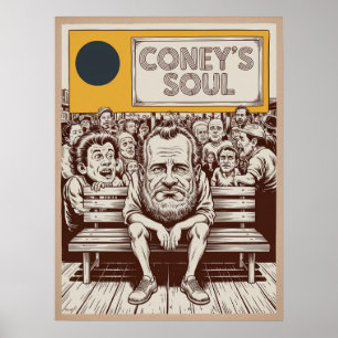 Brooklyn Coney Island Soul Boardwalk People Kunst Poster