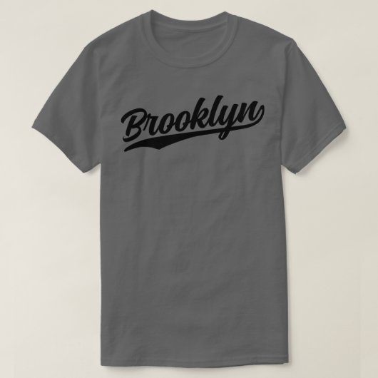 Brooklyn Cursive T-Shirt (Design vorne)