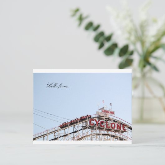 Brooklyn Cyclone Postcard Postkarte (Stehend Vorderseite)