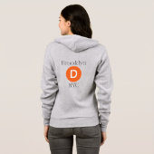 Brooklyn D Train Hoodie (Schwarz voll)