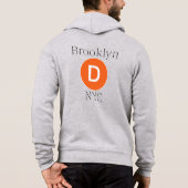 Brooklyn D Train Hoodie (Rückseite)