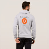 Brooklyn D Train Hoodie (Schwarz voll)