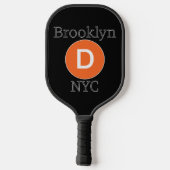 Brooklyn D Train Pickleball Schläger (Rückseite)