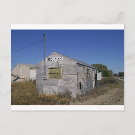 Brooklyn-Depot Postkarte (Vorderseite)