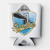 Brooklyn Design Gold Dosenkühler (Vorderseite)