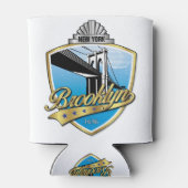 Brooklyn Design Gold Dosenkühler (Rückseite)