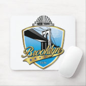 Brooklyn Design Gold Mousepad (Mit Mouse)