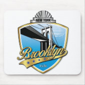 Brooklyn Design Gold Mousepad (Vorne)