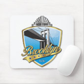 Brooklyn Design Gold Mousepad (Mit Mouse)