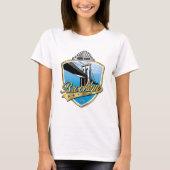 Brooklyn Design Gold T-Shirt (Vorderseite)
