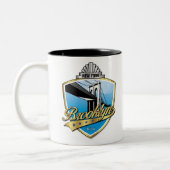 Brooklyn Design Gold Zweifarbige Tasse (Links)