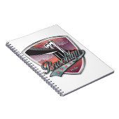 Brooklyn Design Silber Metallic Notizblock (Rechte Seite)
