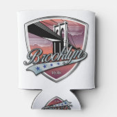 Brooklyn Design Silver Dosenkühler (Rückseite)