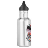 Brooklyn Design Silver Edelstahlflasche (Links)