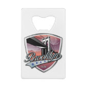 Brooklyn Design Silver Geldbeutel Flaschenöffner (Rückseite)