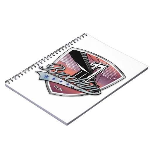 Brooklyn Design Silver Notizblock (Linke Seite)