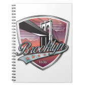 Brooklyn Design Silver Notizblock (Vorderseite)
