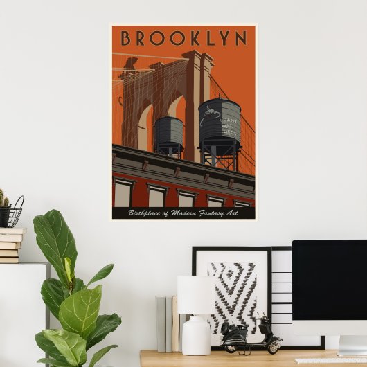 Brooklyn, ein Tribut Poster (Heimbüro)